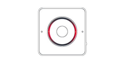 Image showing the red status light
